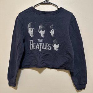 Vintage The Beatles “With the Beatles” Sweatshirt Crewneck Cropped Size S